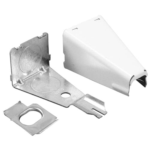 WIREMOLD Legrand Wiremold BW17 Metal Raceway for Extending Power, 700 Series, Transition Fitting for 1/2" Conduit, White (1 Pack) - Image 1