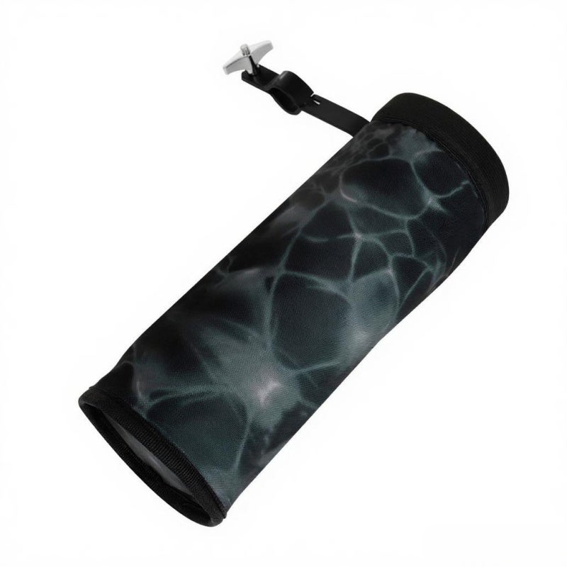 IRIN Drumstick Holder Black Thickened Oxford Cloth - Sturdy Chrome-Plated Steel Drumstick Organizer for Home Practice Stage Performance Gig Travel - Image 1