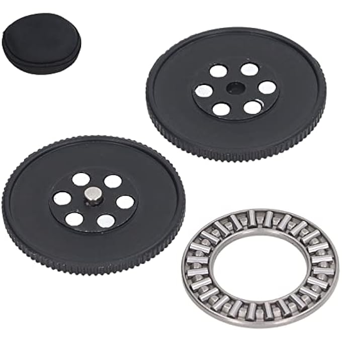 Domary Metal Slider Haptic for Stress Relief Anxiety Fingertip Toy for ADHD Students Workers (Black) - Image 5
