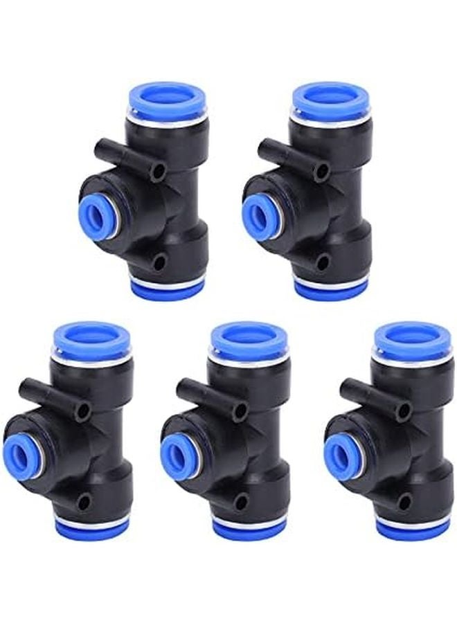 3 Way T Type Quick Connector 25Pcs PU Air Hose Pneumatic Fitting for Compressor Auto Drain - Image 5