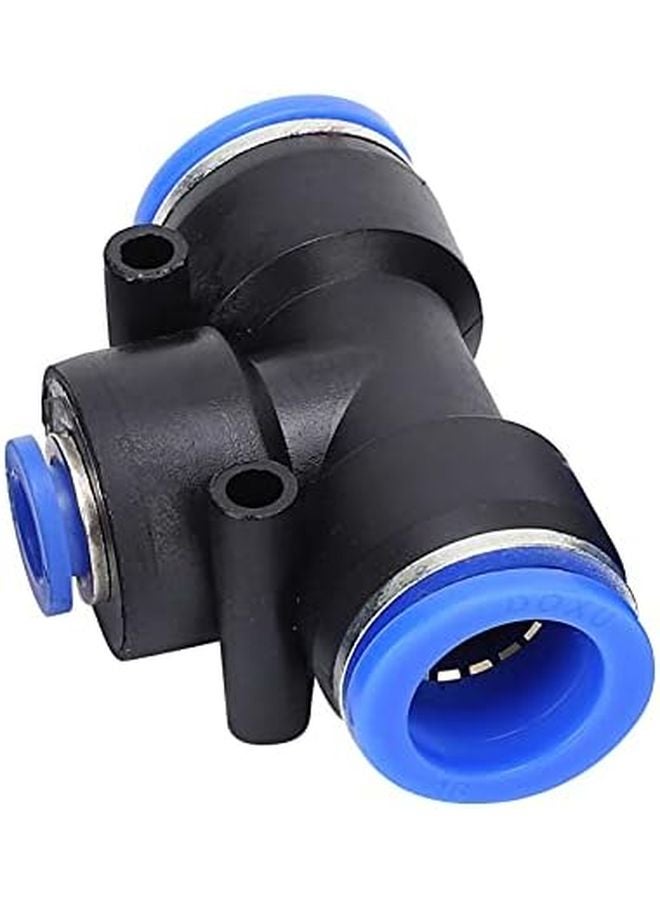 3 Way T Type Quick Connector 25Pcs PU Air Hose Pneumatic Fitting for Compressor Auto Drain - Image 4