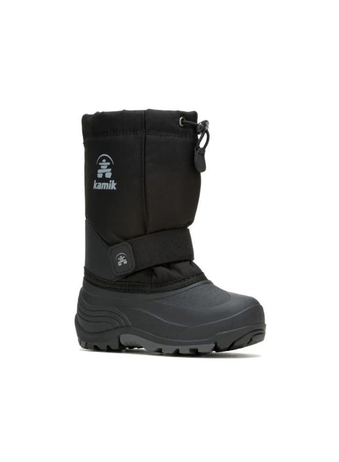 Kamik Rocket Cold Weather Boot (Toddler/Little Kid/Big Kid),Black,4 M US Big Kid - Image 1