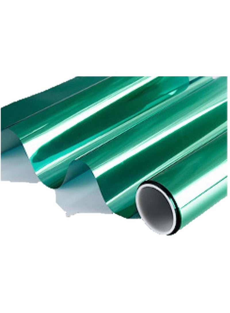 Y&D Decorative Window Privacy Film Sticker Green  - Image 1
