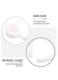 Generic 3 Pack Soft Animal Ears Headband Fun Hair Accessories for Girls and Women, Perfect for Makeup and Parties  - Image 3