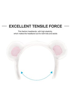 Generic 3 Pack Soft Animal Ears Headband Fun Hair Accessories for Girls and Women, Perfect for Makeup and Parties  - Image 2