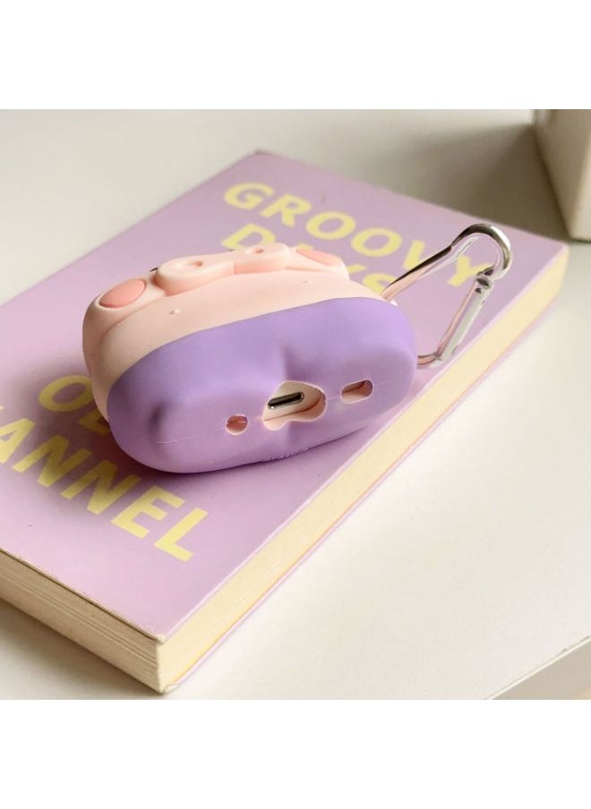 Generic - Fat Doodle Left Guard AirPods Pro For Apple Bluetooth Earphone Set 2/3/4 Generation Cartoon Protective Shell Suitable For Cute-Color:Fat Left Door Guard-Applicable Model:AirPods 3(2021) - Image 1