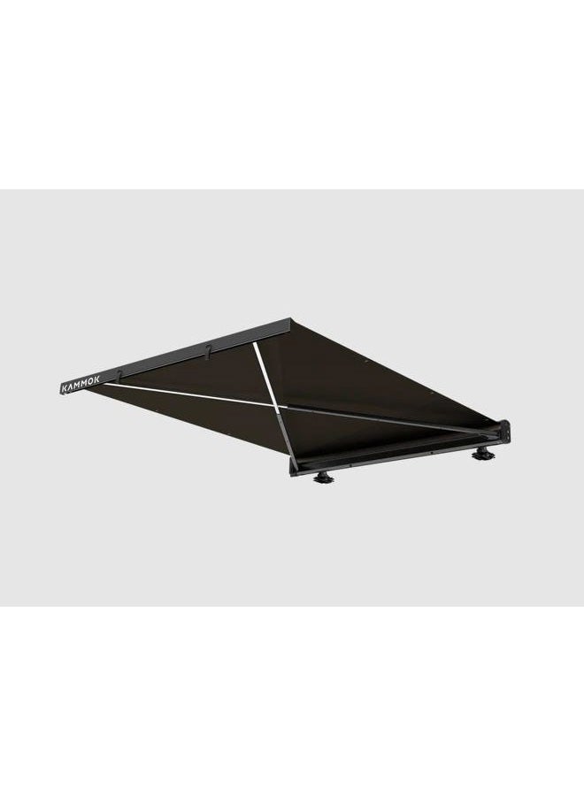 KAMMOK CROSSWING: Car Awning | Three-Second Deployment | No Supports Required | All-Weather Durability | Adjustable Coverage | Desert Tan 5 ft (Gray, 5 ft) - Image 3