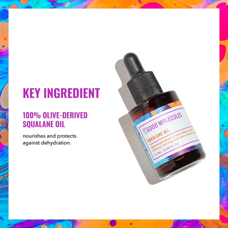 Good Molecules Squalane Oil - Moisturizer for Face, Skin, and Hair, Plumping, Firming, Anti-Aging - Skincare for Face to Hydrate and Calm the Skin - Image 3