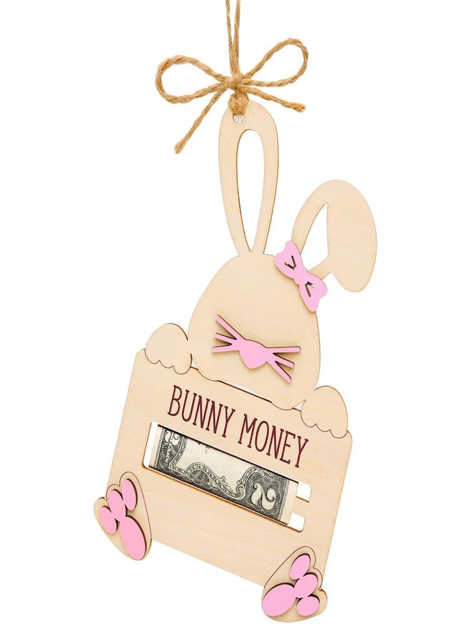 NELXI Easter Money Holder for Cash Gift, Easter Baskets Stuffers for Kids Teen Toddlers, Bunny Money Holder, Cute Bunny Design, for Boys Girls Grandchildren, Reusable Keepsake Decor - Image 1