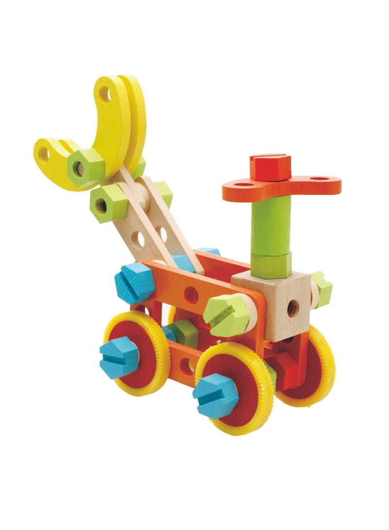 al ostoura toys Nut Assembly DIY Educational Wooden Toy LW1227 - Image 2