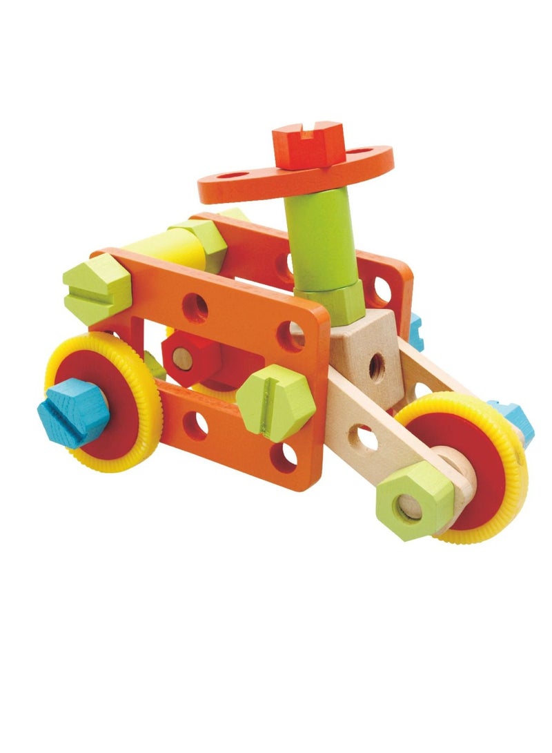 al ostoura toys Nut Assembly DIY Educational Wooden Toy LW1227 - Image 5