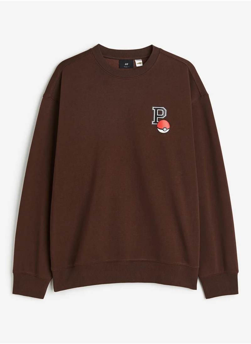 اتش اند ام Relaxed Fit Sweatshirt