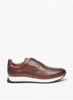 DUCHINI Men's Solid Lace-Up Low Ankle Sneakers  - Image 3