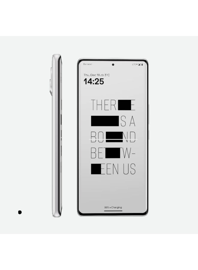 Daria BOND 5G Android 14 Smartphone, 8GB RAM, 256GB Storage, 50MP AI Triple Camera, 120Hz Curved AMOLED, Octa-Core 2.6 GHz, Web3 Monetization, Built-In Wallet, White Color, with 66 Watts Super Fast Charge Power Adapter - Image 5