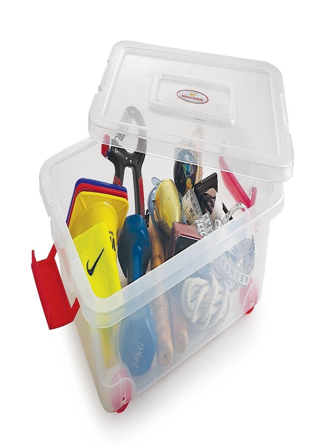 Nakoda 111 Venus Mini Plastic Container for Home Storage / 415 x 308 x 140 mm - 11 Litre Color May Vary - Image 3