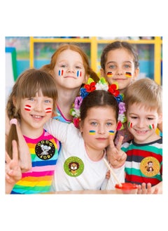 Generic 2 Rolls of Animal Stickers Mini Animal Reward Stickers for Kids Teachers 1 Inch School Stickers on Sheets Toilet Training Stickers Motivational Stickers  - Image 4