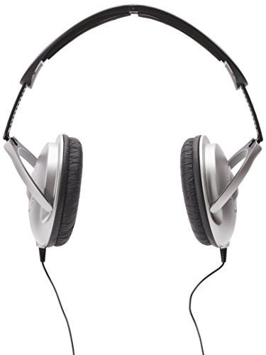 Koss UR18 Collapsible Home Headphones Silver Finish with 3.5mm Jack, Standard Packaging - Image 2