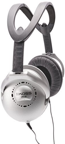 Koss UR18 Collapsible Home Headphones Silver Finish with 3.5mm Jack, Standard Packaging - Image 5