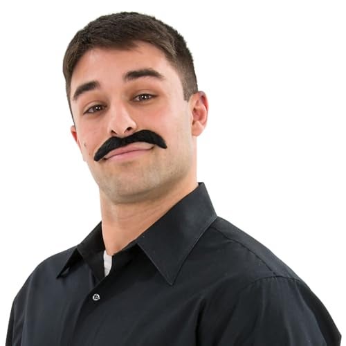 Rhode Island Novelty 3.5 Inch Mustache Set, One Pack of 3 - Image 2
