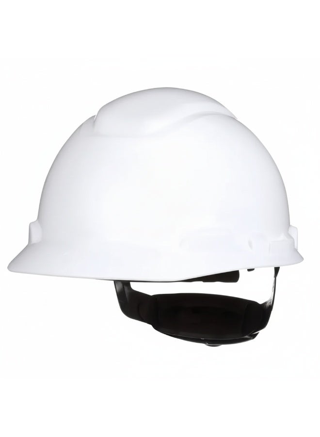 3M SecureFit H-701SFR-UV Safety Helmet – White, Comfortable Hard Hat with Ratchet Adjustment and UV Sensor - Image 2