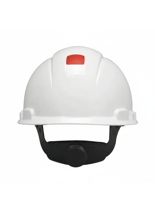 3M SecureFit H-701SFR-UV Safety Helmet – White, Comfortable Hard Hat with Ratchet Adjustment and UV Sensor - Image 1