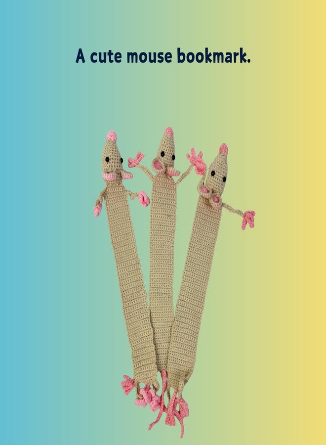 Sunoutdeeal 3D Hand-Crochet Animal Bookmarks Featuring Charming Personalized Designs, These Adorable Bookmarks Make Quirky Reading Companions.Gifts for Book Enthusiasts,Birthday,Book Club Members(ls) - Image 4