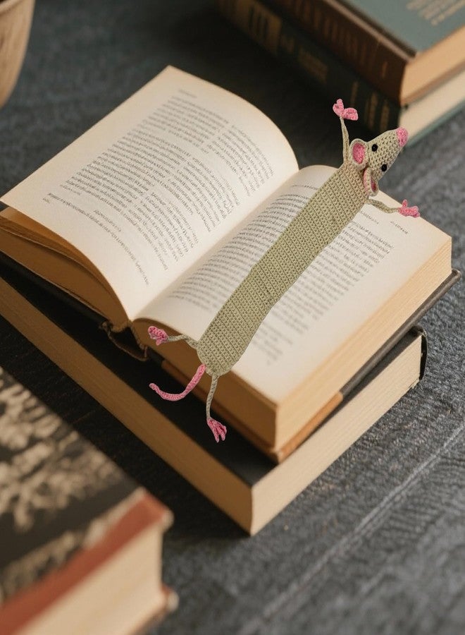Sunoutdeeal 3D Hand-Crochet Animal Bookmarks Featuring Charming Personalized Designs, These Adorable Bookmarks Make Quirky Reading Companions.Gifts for Book Enthusiasts,Birthday,Book Club Members(ls) - Image 3