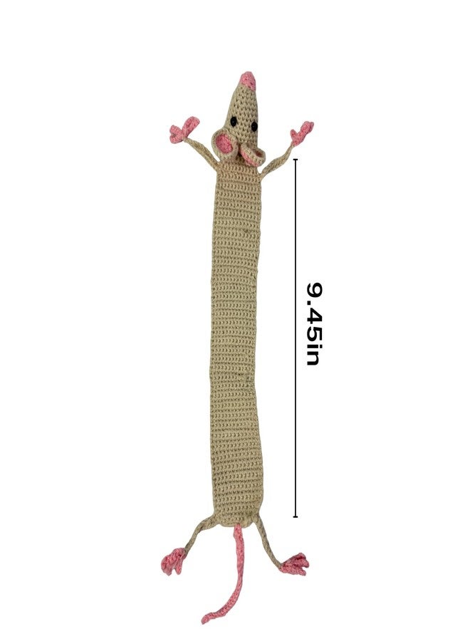 Sunoutdeeal 3D Hand-Crochet Animal Bookmarks Featuring Charming Personalized Designs, These Adorable Bookmarks Make Quirky Reading Companions.Gifts for Book Enthusiasts,Birthday,Book Club Members(ls) - Image 2