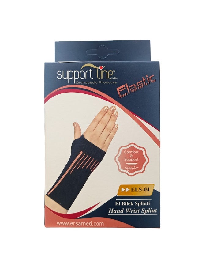 SupportLine Orthopedic Products Elastic Hand Wrist Splint ELS 04 Small Size  - Image 2