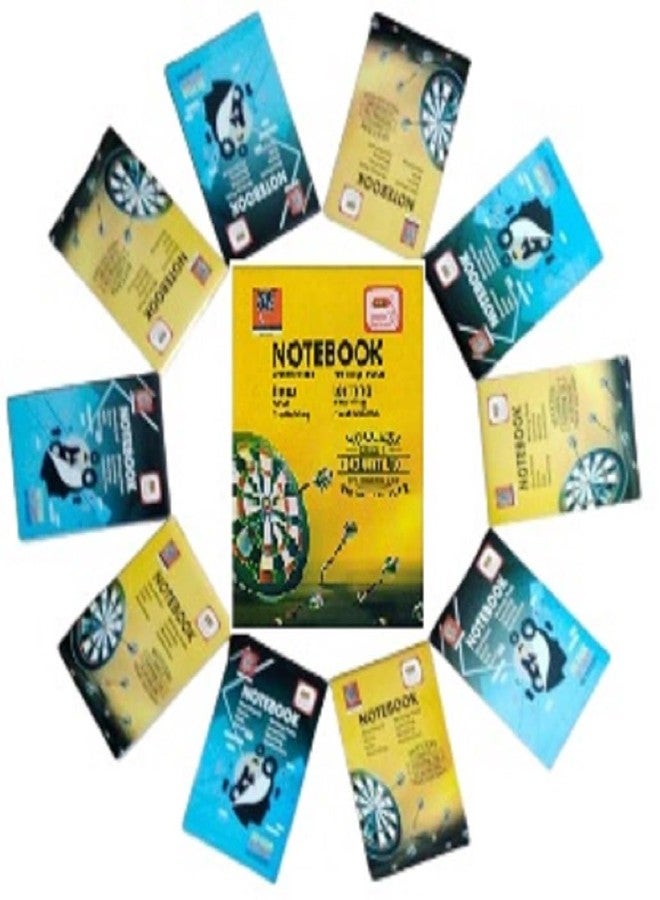 FIRST CLICK® Kids Notebooks for Writing Shorthand Steno Notebook | Doctors Prescription Pad | Writing Notepad | 160 Pages per Booklet | Pack of 8 | 68 GSM Paper | Both Side Ruled | 12.2 x 18 cm Learning, Meetings, Conferences, Sketching, Kids notebooks - Image 5