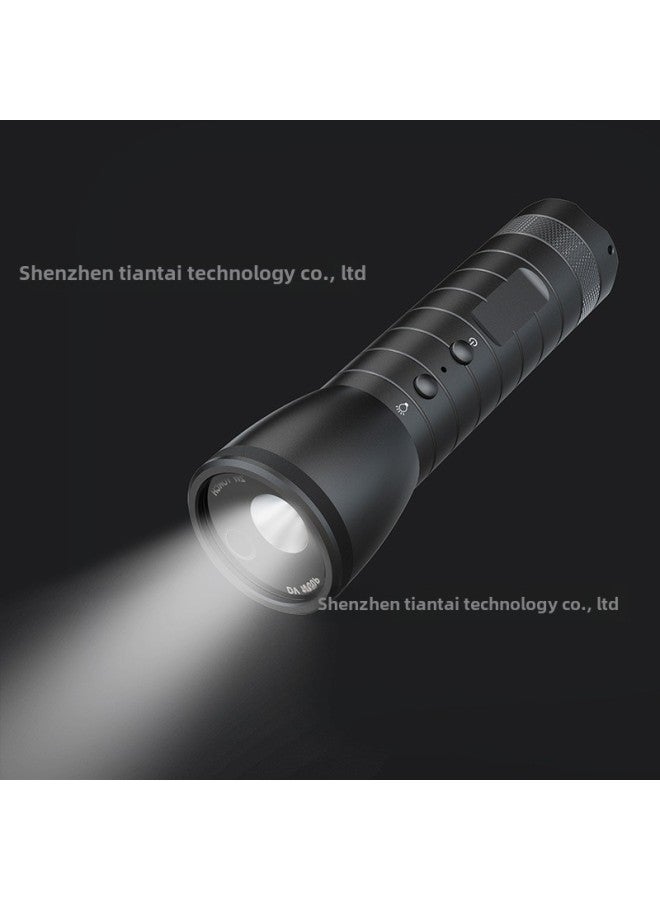Generic Night Vision Strong Light HD 1080p Flashlight Helmet Wide-angle Sports DV Motorcycle Bicycle Camera With Light-Color:Black - Image 3