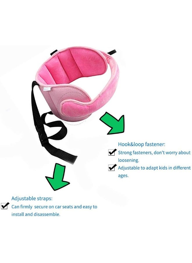 StoHua Toddler Car Seat Head Support Neck Pillow Strap - Kids and Baby Safety Neck Relief Head Support Band Sleep Strap with Adjustable Belt  - Image 3
