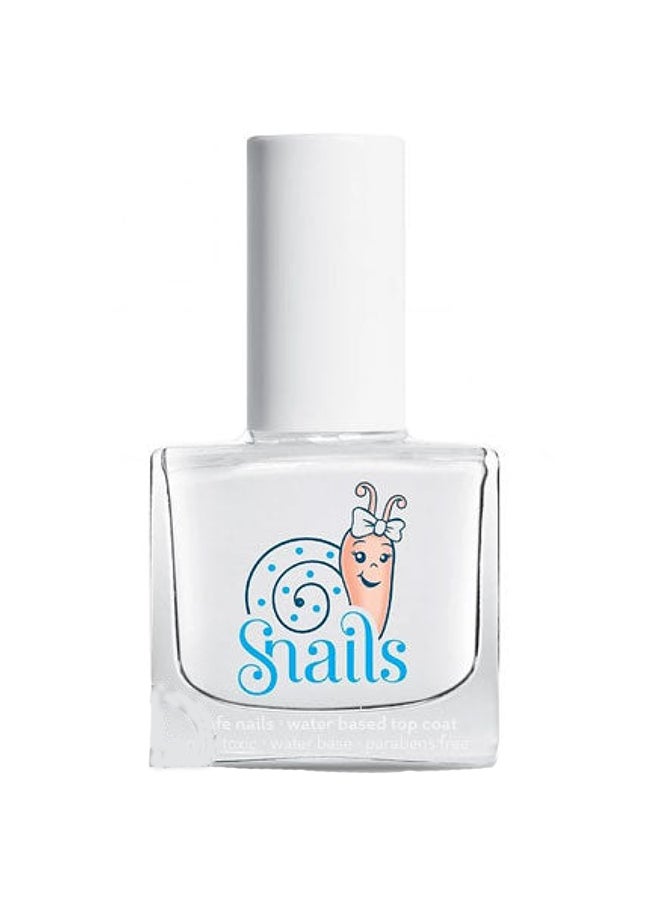 Snails Natural Top Coat Washable Nail Polish 10.5ml
