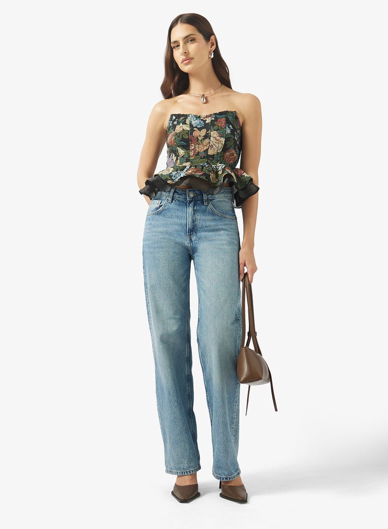 ELLA Floral Corset Top - Image 4