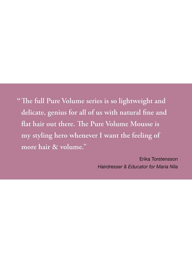 Maria Nila Pure Volume Vitamin B5 Gives Volume To Thin & Fine Hair 100% Vegan & Sulfate/Paraben Free  - Image 3