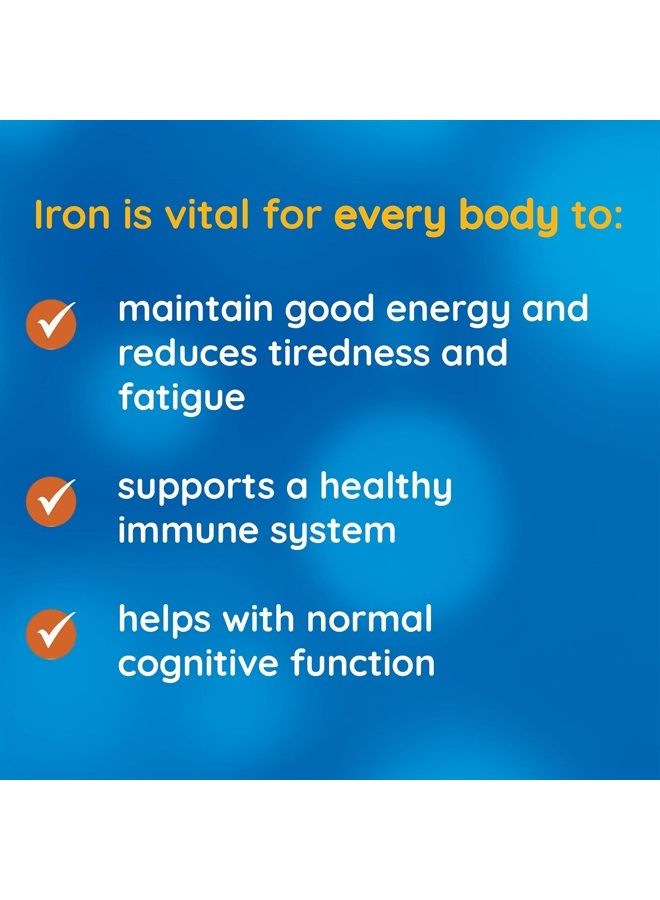 Spatone نيلسونز سباتون مكمل الحديد الطبيعي 100% للجميع فوق سن عامين 14 كيس - Image 4