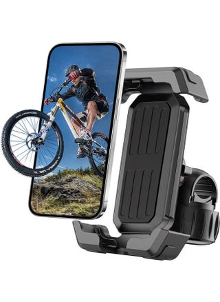 Bike Phone Holder, Motorcycle Phone Mount, Motorcycle Handlebar Cell Phone Clamp, Scooter Phone Clip for 4.7" to 6.8" Smartphones for Bicycle, Electrict Vehicle, Mountain Bike - pzsku/Z5D2F8F96A1C07DBCAE69Z/45/1745210379/37b65e05-a941-4587-852c-58606224cb64