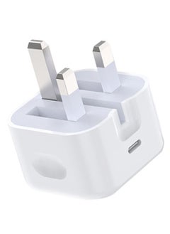 CoomBe iPhone 35W USB C Fast Charge Adapter, Type C Power Block Wall Charger, Plug Adapter, with 1 Meter 35W Fast Charging Cable, Compatible with iPhone 16 Pro Max, iPhone 16 Pro, iPhone 16 Plus, iPhone 16, iPhone 15 Pro Max, iPhone 15 Pro, iPhone 15 Plus, iPhone 15, White  - Image 4