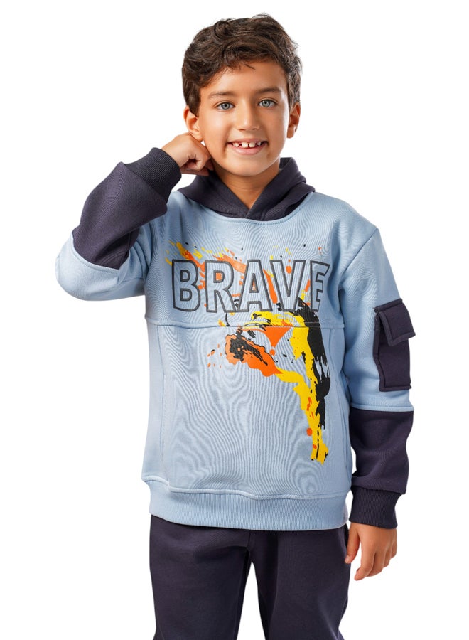 Bongo Kids Wear Bongo Premium Cotton Tracksuit Set for Boys - Image 4