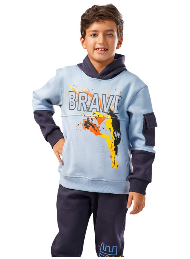 Bongo Kids Wear Bongo Premium Cotton Tracksuit Set for Boys - Image 3