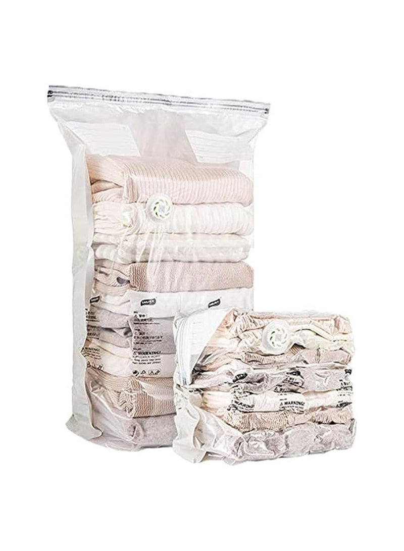 Yuwell Vacuum Storage Bag Space Saver Pressure Bag for Storing Clothes Beddings Towels Reusable And Wear Resistant 6 Pcs 60X80CM  - Image 3