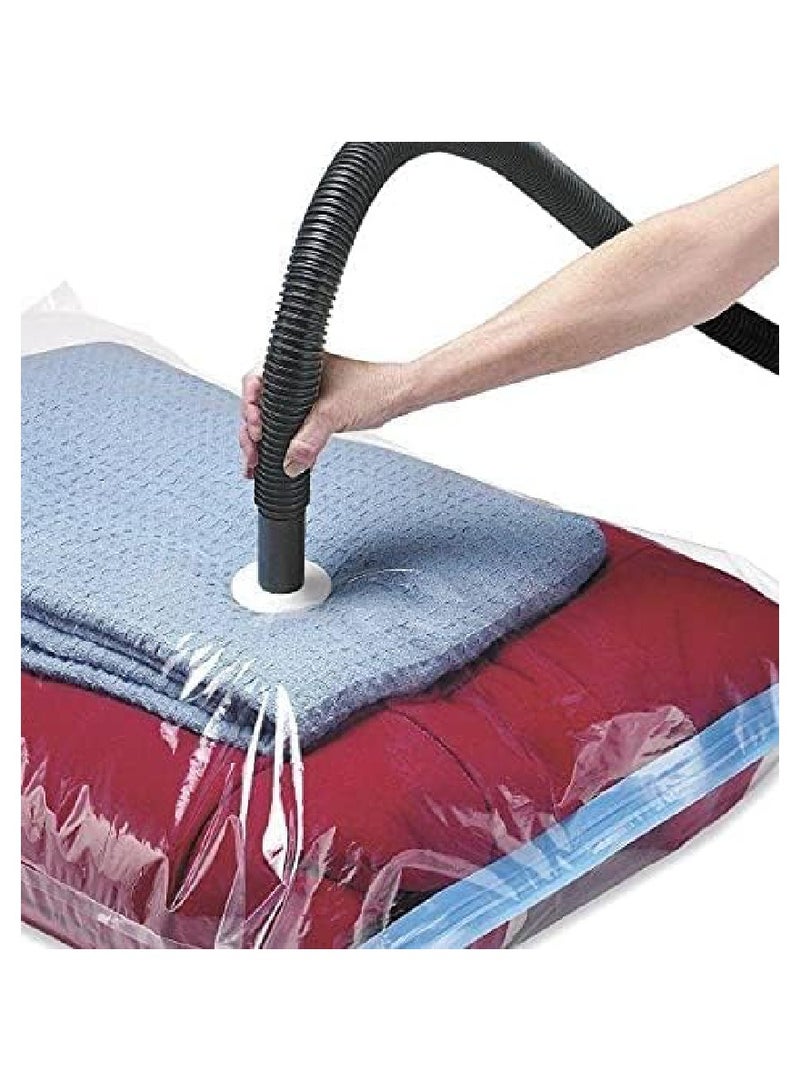 Yuwell Vacuum Storage Bag Space Saver Pressure Bag for Storing Clothes Beddings Towels Reusable And Wear Resistant 6 Pcs 60X80CM  - Image 5