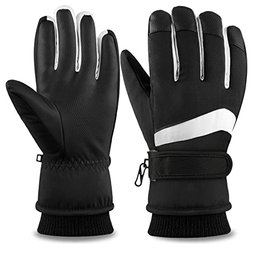 ONESING Ski Gloves Women -30°F Waterproof Winter Gloves Touchscreen Snow Gloves Women Men Warm Windproof Snowboard Gloves for Cold Weather - Image 1