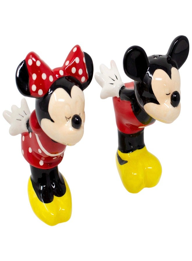 Jerry Leigh Mickey Mouse 802341 Disney Mickey & Minnie Kissing Salt & Pepper Shakers - Image 2