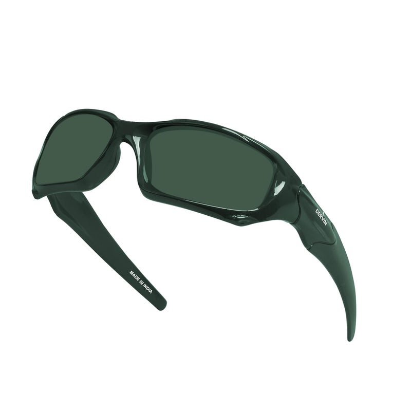 Dervin UV Protected Polarized Sports Sunglasses for Men & Women Driving Cycling Fishing Cricket Sunglasses - Image 4