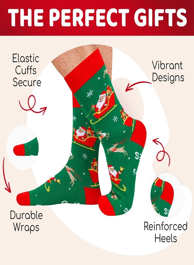 Zmart Christmas Stocking Stuffers - Holiday Movie Socks, Xmas Gifts with Greeting Card - Image 2
