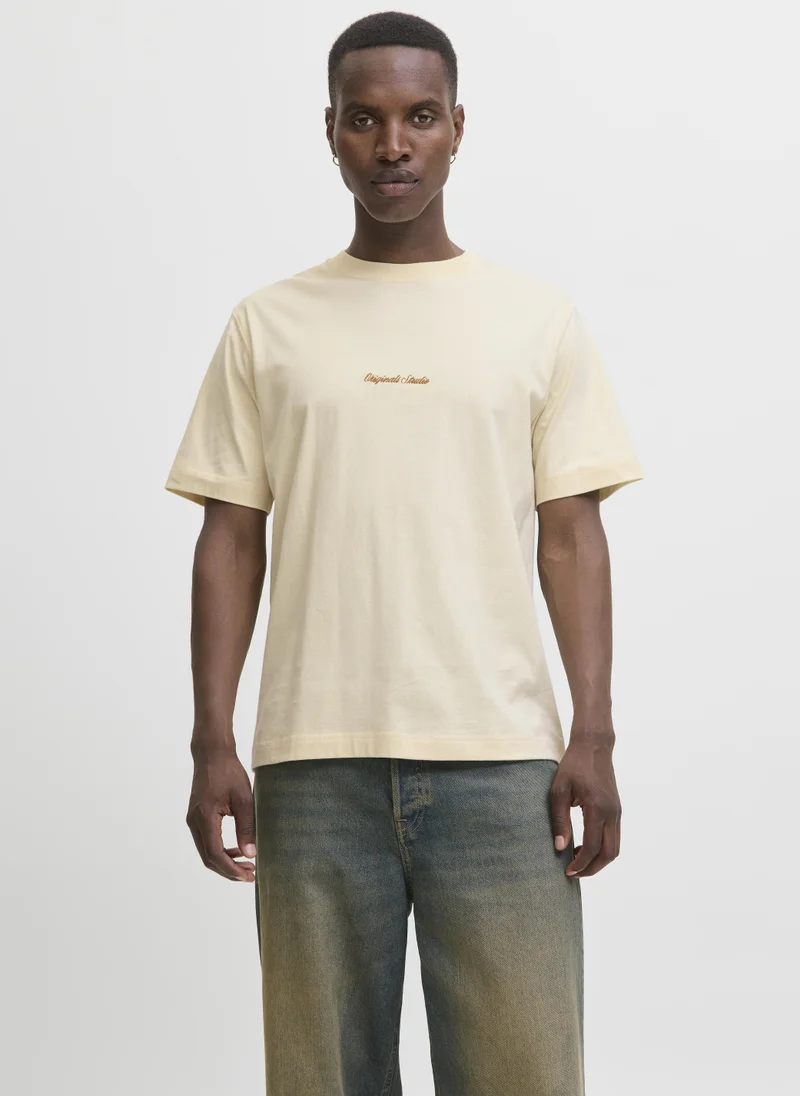 JACK & JONES JORNORREBRO EMB TEE SS CREW NECK NOOS