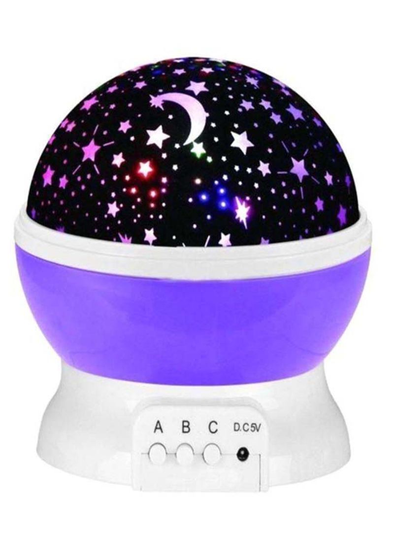 Beauenty LED Rotation Night Projection Lamp Multicolour 15 x 13cm - Image 1