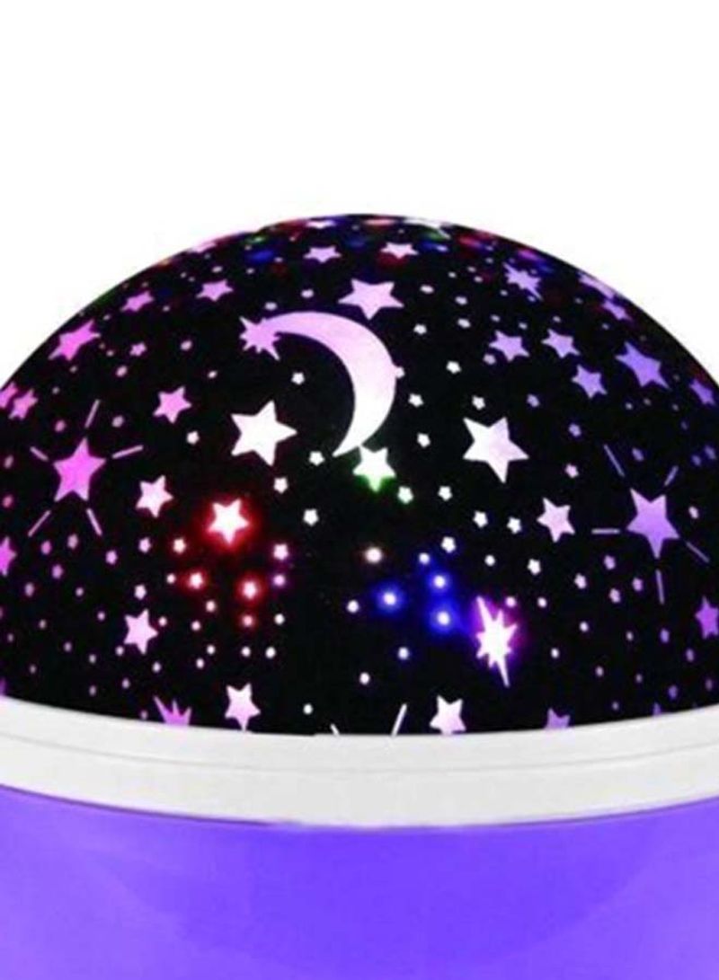 Beauenty LED Rotation Night Projection Lamp Multicolour 15 x 13cm - Image 2