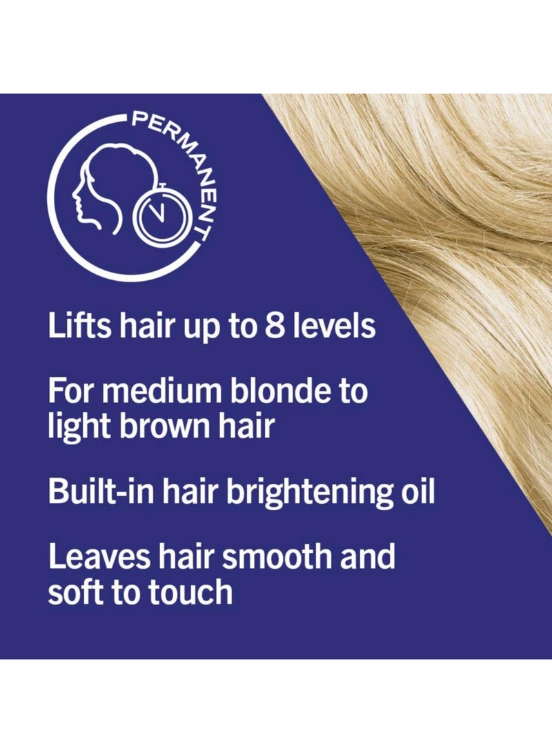 Intense Lightener Max Blonde Permanent Bleach Hair Dye 00B  Colour Nourishing Hair Dye for Cool Blondes Long Lasting With Less Brassiness